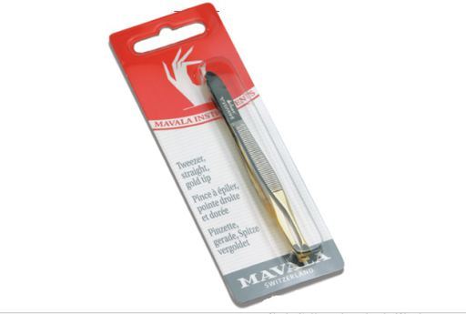 Gold Straight Point Hair Removal clip